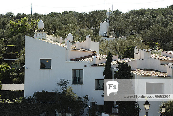 Haus von Salvador Dali und seiner Frau Gala  Port Lligat  Provinz Girona  Spanien  Europa