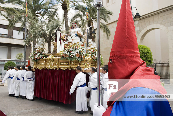 Easter Procession in Crevillente  Murcia  Spain  Europe