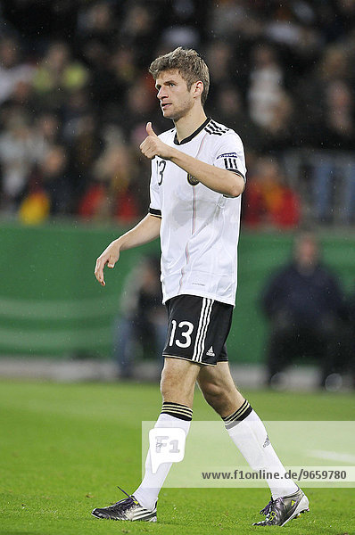 Thomas MÜLLER  Fußball EM-Qualifikation  Deutschland-Azerbaidschan 6:1  im Rheinenergie Stadion Köln