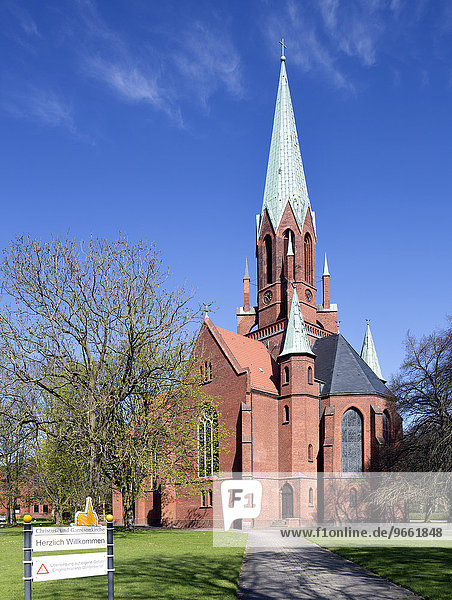 Christus- und Garnisonkirche,  Wilhelmshaven,  Niedersachsen,  Deutschland,  Europa