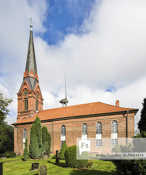 St.-Gertrud-Kirche  Altenwerder  Hamburg  Deutschland  Europa