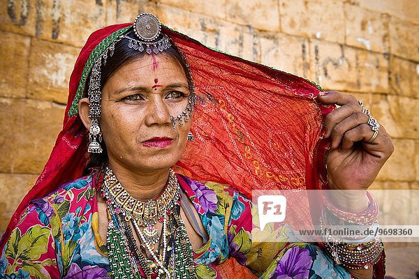 Portrait Indien Jaisalmer Rajasthan