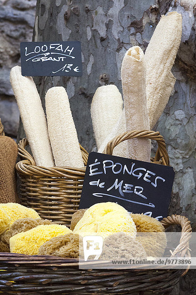 Frankreich Europa Brot Form Formen mögen Baguette Markt Samstag
