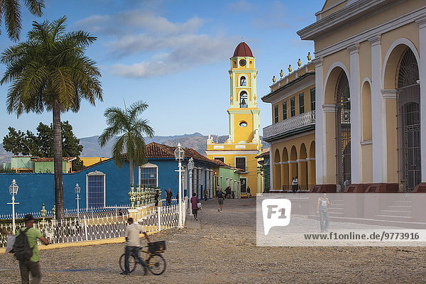 Frauenkloster Stadtplatz Nostalgie Karibik Westindische Inseln Mittelamerika UNESCO-Welterbe Trinidad und Tobago Assisi Kuba Bürgermeister