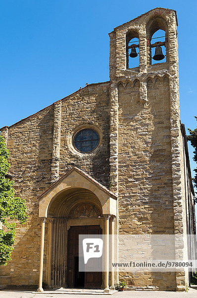 San Domenico Church dating from the 14th century  Arezzo  Tuscany  Italy  Europe