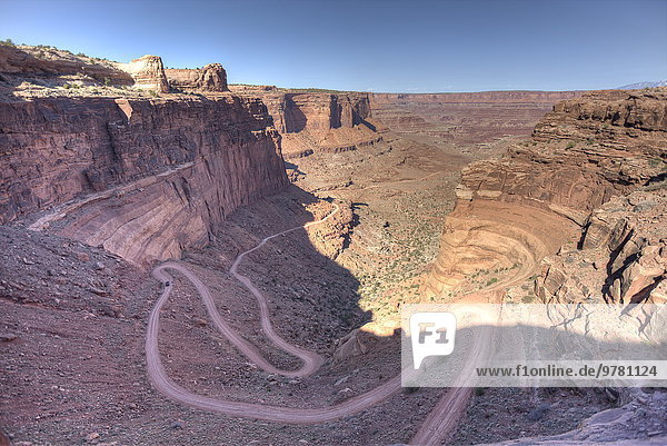 Amerika Nordamerika Canyonlands Nationalpark Verbindung Utah