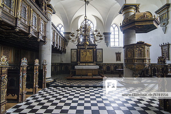Europa Palast Schloß Schlösser Dänemark innerhalb UNESCO-Welterbe Renaissance Kapelle Skandinavien