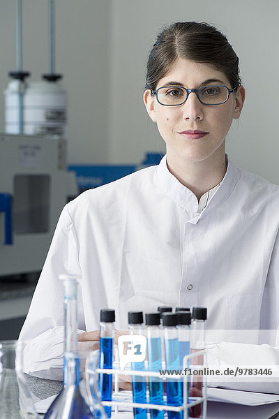 Wissenschaftler im Labor  Portrait