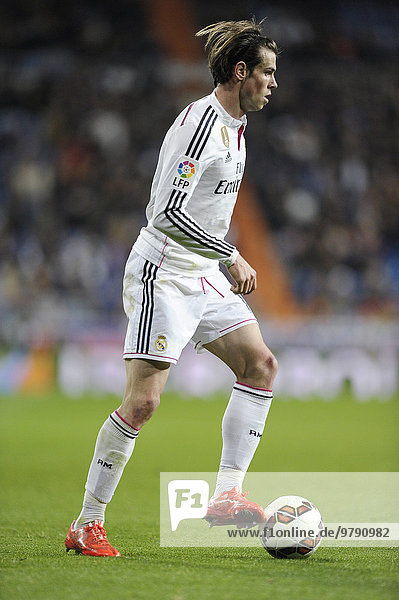 Gareth Bale  Fußballspieler von Real Madrid  Real Madrid vs Levante  Estadio Santiago Bernabeu Madrid  Spanien  Europa