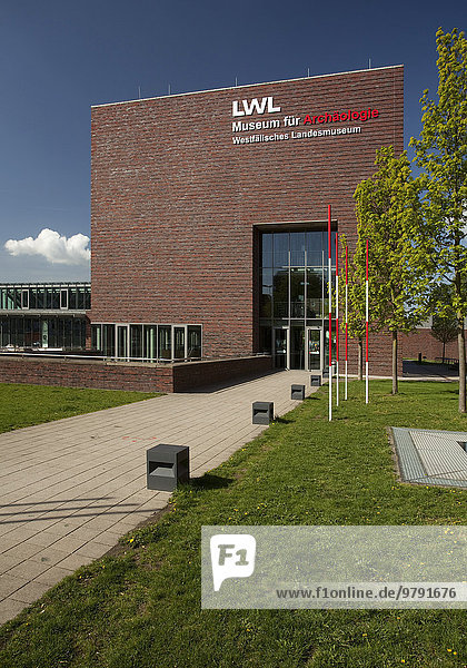 LWL Museum für Archäologie  Westfälisches Landesmuseum  Herne  Ruhrgebiet  Nordrhein-Westfalen  Deutschland  Europa