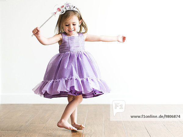 tanzen Prinzessin Kostüm - Faschingskostüm Mädchen Verkleidung