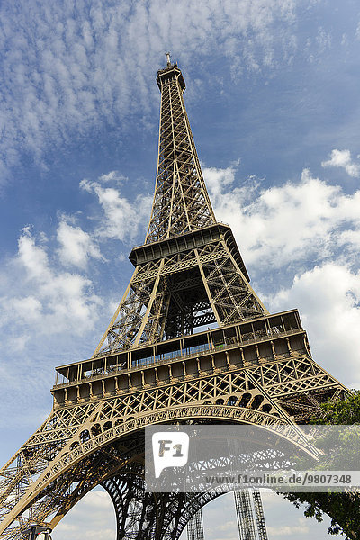 Eiffelturm  Tour Eiffel  Paris  Frankreich  Europa