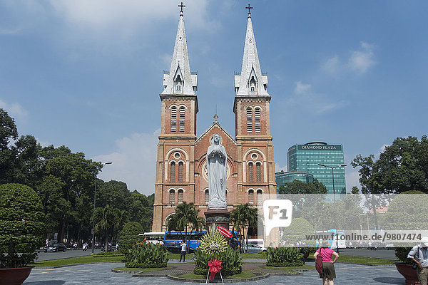 Notre Dame Kirche  Ho Chi Minh City  Vietnam  Asien
