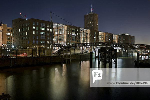 Hanseatic Trade Center  Hamburg  Germany  Europe