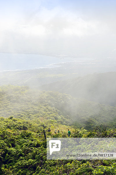 USA  Hawaii  Maui  Landschaft vom Waihee Ridge Trail aus gesehen