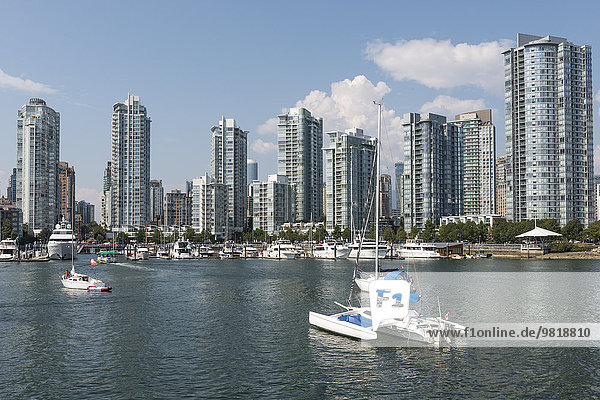 Kanada  British Columbia  Vancouver  False Creek und Bezirk Yaletown
