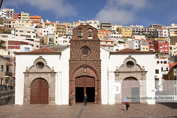 Spanien Kanarische Inseln  La Gomera  San Sebastian de La Gomera  Kirche Iglesia de La Asuncion