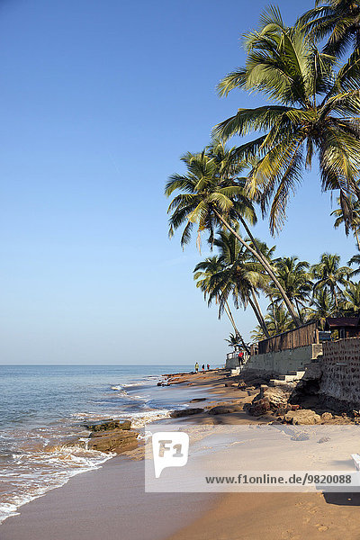 Indien  Goa  Anjuna  Blick auf Anjuna Beach