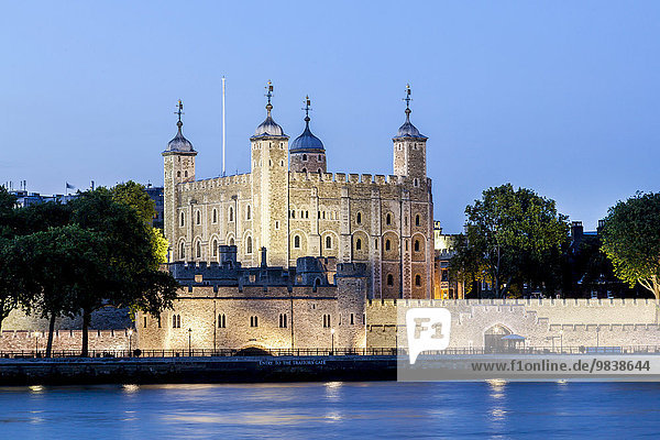 Tower of London on the River Thames  London  England  United Kingdom  Europe