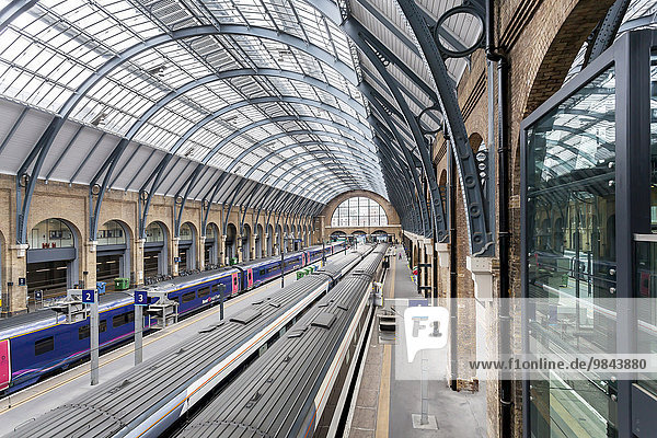 Bahnhof King's Cross Station  London  Grossbritannien