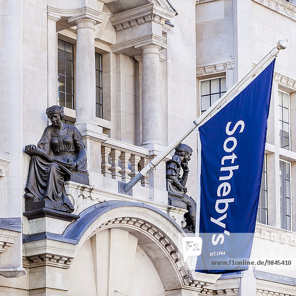 Auktionshaus Sotheby's  London  England  Großbritannien  Europa