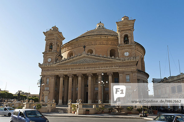 St. Marija Assunta Church  Maria-Himmelfahrts-Kirche  Rotunda  Mosta  Malta  Europa