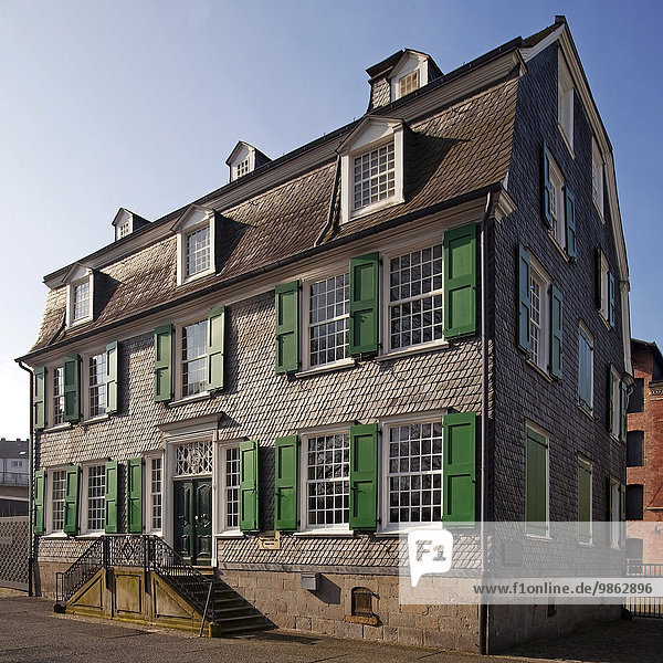 Engels-Haus  Geburtshaus von Friedrich Engels  historisches Zentrum  Wuppertal  Nordrhein-Westfalen  Deutschland  Europa