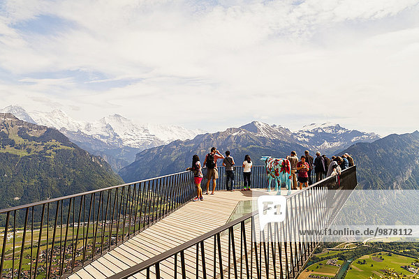 sehen Plattform hart Berner Oberland Interlaken