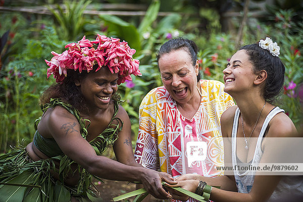Fröhlichkeit Tagesausflug Tourist Insel Kultur Tanna Insel