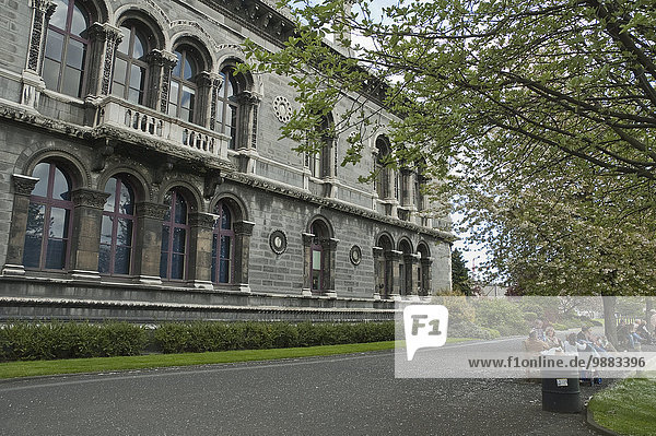 Denkmal Dublin Hauptstadt Gebäude Hochschule Schulabschluß Irland