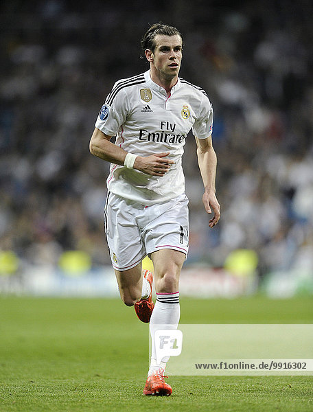 Gareth Bale  UEFA Champions League  Achtelfinale Rückspiel  Real Madrid vs Schalke 04  Estadio Santiago Bernabeu  Madrid  Spanien  Europa