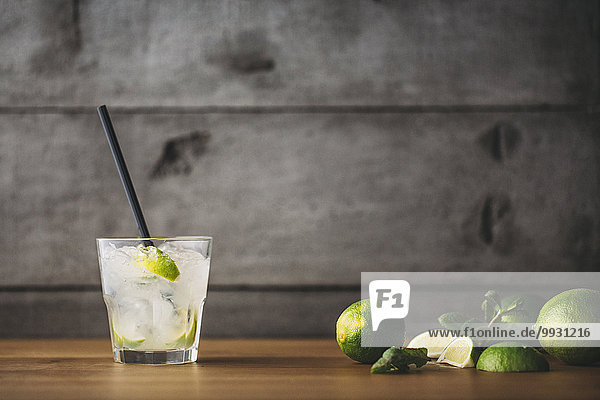 Cocktail Limette Minze Mojito