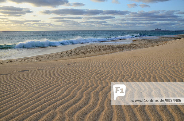 Cape Verde  Cape Verde Islands  sal  ponta preta  sand  dunes  sea  waves  Atlantic  beach  seashore  sand beach  lines  structure