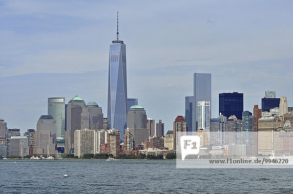 Süd-Manhattan  neu errichtetes Freedom Tower oder One World Trade Center  Manhattan  New York City  New York  USA  Nordamerika