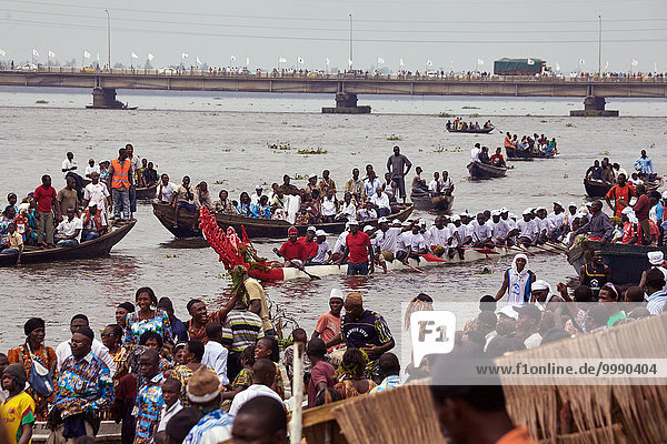 The Ngondo is an annual water-centered festival held by the Sawa (coastal peoples