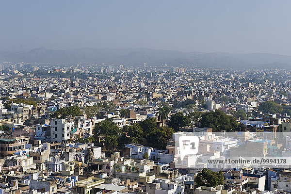 Stadtansicht Stadtansichten Indien Rajasthan Udaipur
