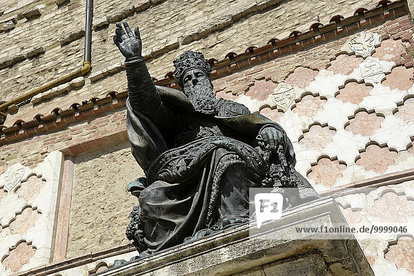 Statue Italien Papst Umbrien