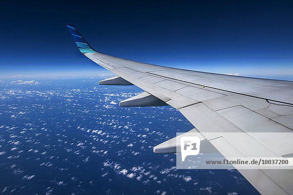 Tragfläche von Boeing-777-300,  Garuda Air