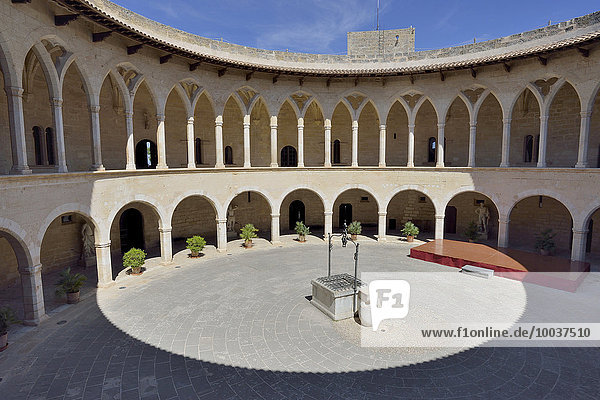 Castell de Bellver Palma de Mallorca Mallorca Balearen Spanien Europa