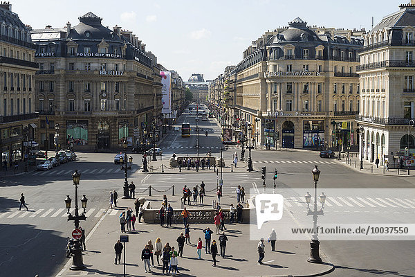 Avenue de l'Opera  Paris  Frankreich  Europa