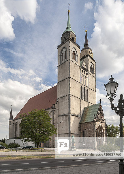 Sankt-Johannis-Kirche  Martin Luther predigte hier 1524  heute Konzert- und Festsaal der Stadt  Altstadt  Magdeburg  Sachsen-Anhalt  Deutschland  Europa
