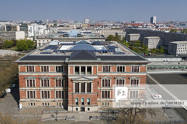 Martin-Gropius-Bau  Ausstellungshaus  Ausblick vom Dach des Bundesministeriums für wirtschaftliche Zusammenarbeit und Entwicklung  Kreuzberg  Berlin  Deutschland  Europa