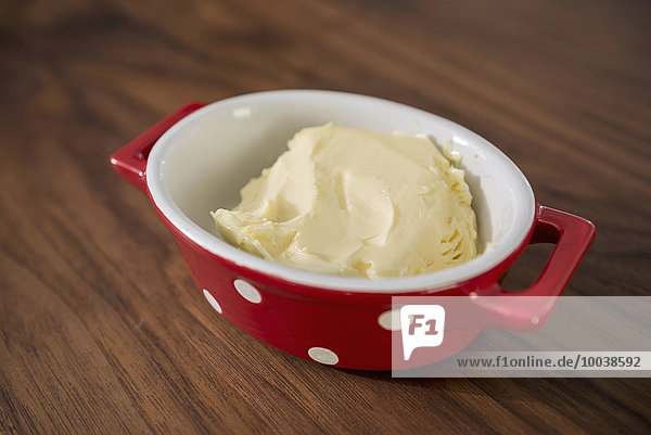 Butter in a bowl