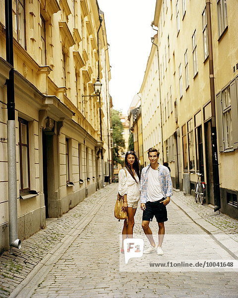 Couple in Gamla Stan  Stockholm