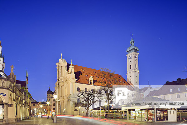 Deutschland  Bayern  München  Heilig-Geist-Kirche am Viktualienmarkt