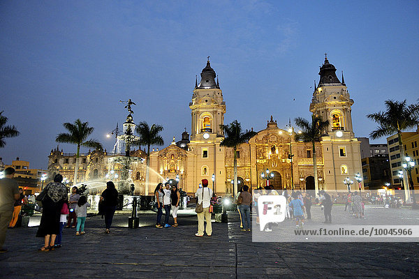 Peru  Lima  UNESCO Weltkulturerbe  Basilika Kathedrale von Lima