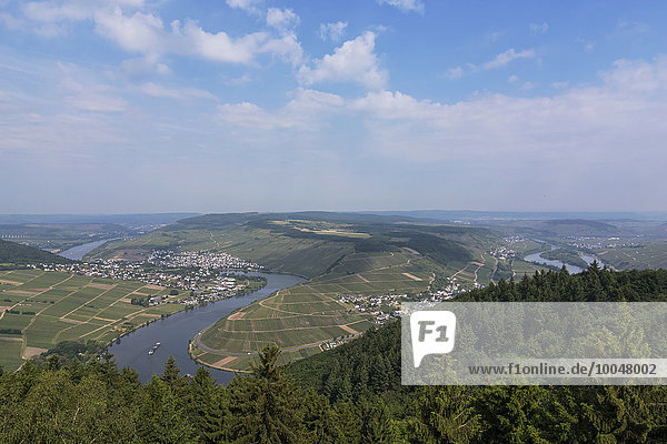 Deutschland  Rheinland-Pfalz  Mehring  Fünf-Seen-Ansicht