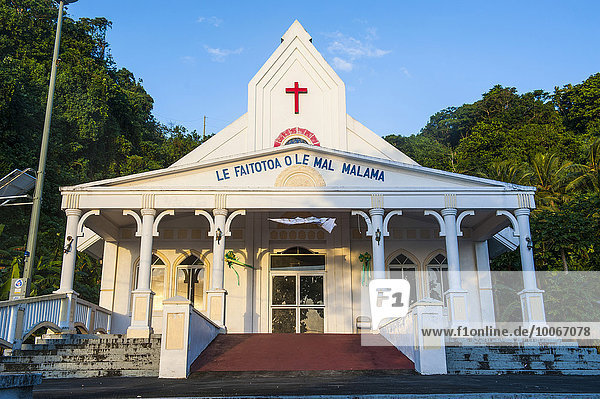 Kleine Kirche  Nua  Tutuila  Amerikanisch-Samoa  Ozeanien