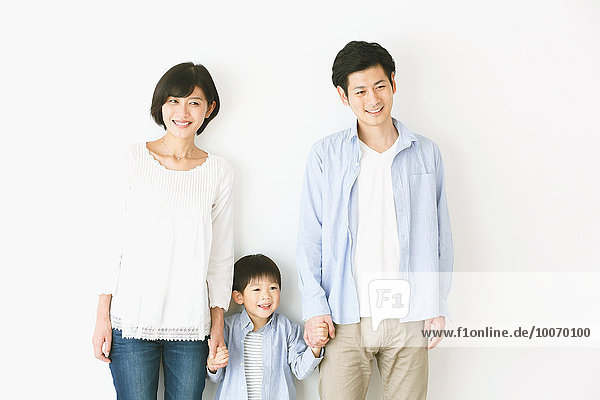 Young Japanese family