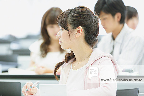 University students in the classroom